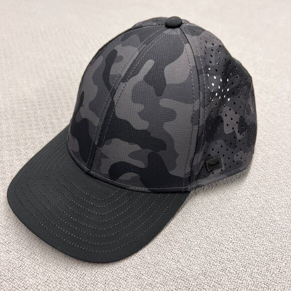 Melin A-game Hydro Hat Mens Gray Camo Snapback Classic Breathable Cap - Picture 1 of 9